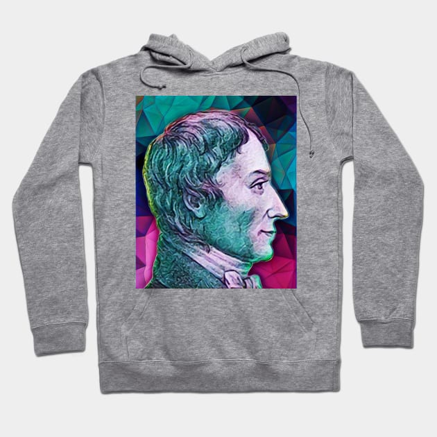 Anders Gustaf Ekeberg Portrait | Anders Gustaf Ekeberg Artwork 4 Hoodie by JustLit